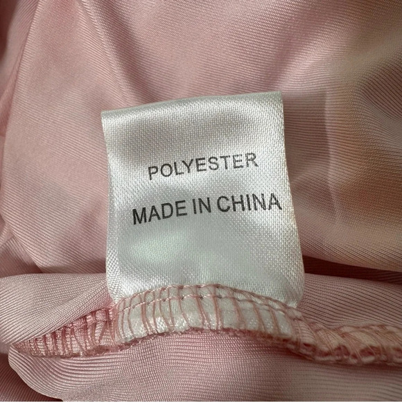 Hello Molly Favorite Things Dress Pink Medium Cutout Bodycon Ruched Fitted Party - Picture 11 of 11